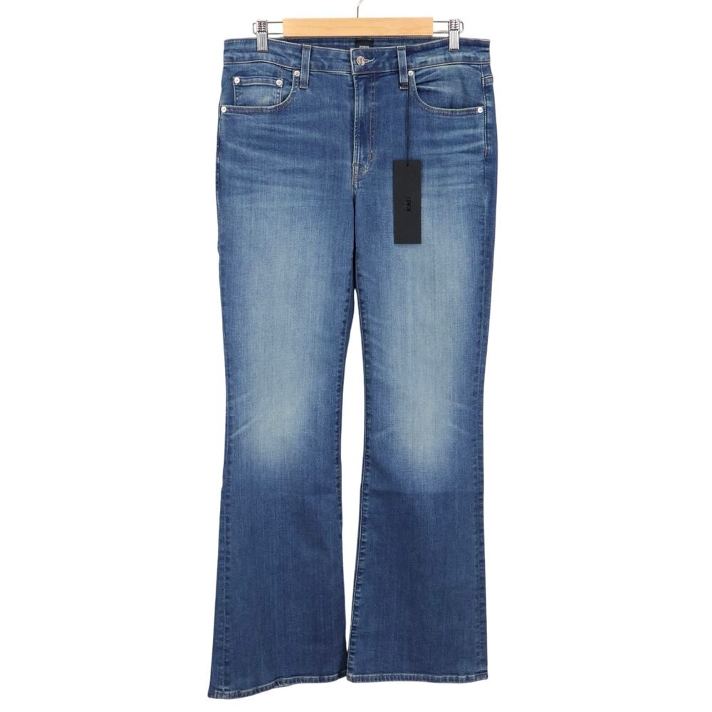 NWT Edwin Lark Mid-Rise Bootcut Stretch Denim Jean In Flashback Blue Size 31